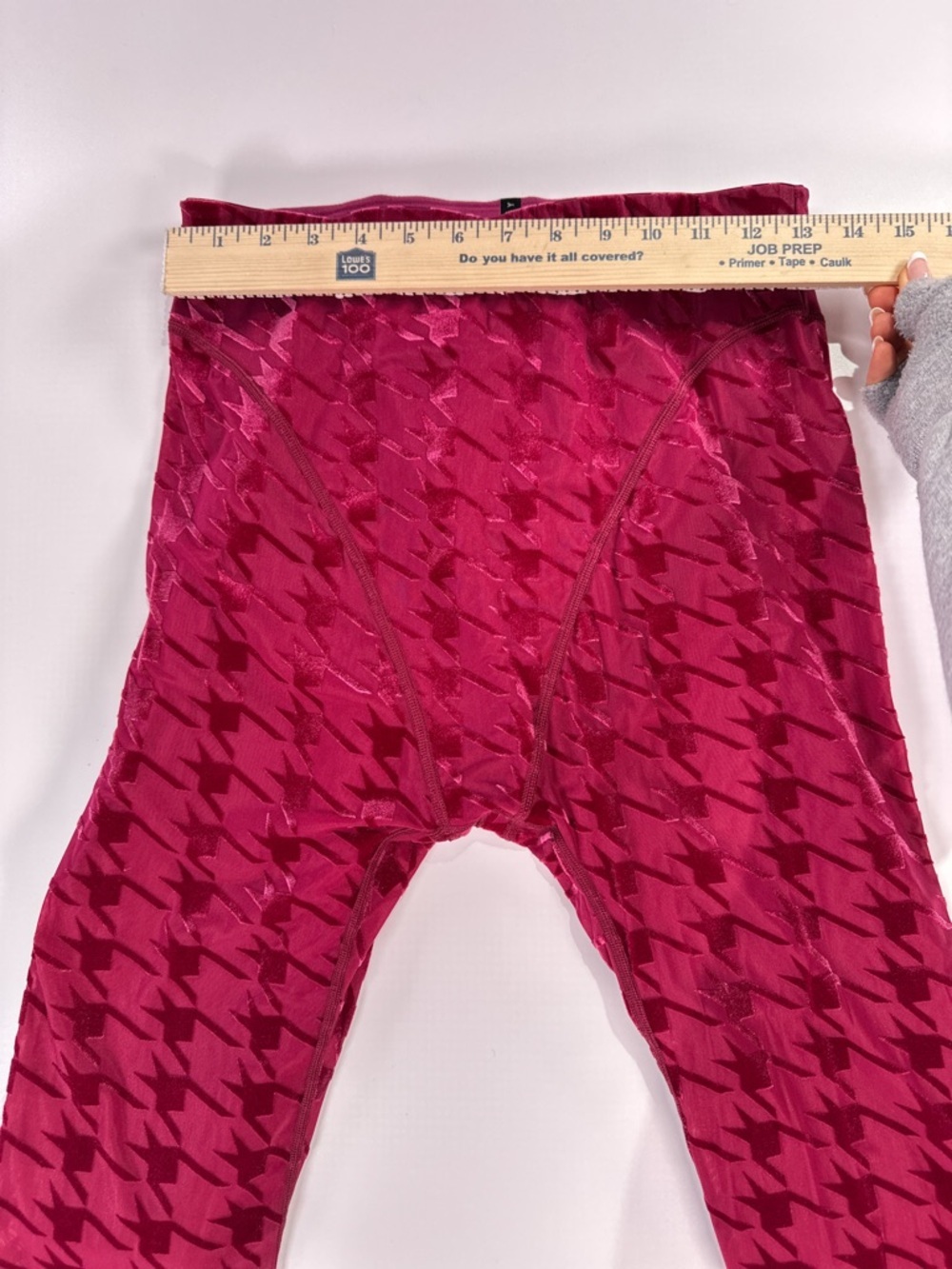 Savage X Fenty Women’s Leggings Houndstooth High Waist XL - Picture 11 of 14